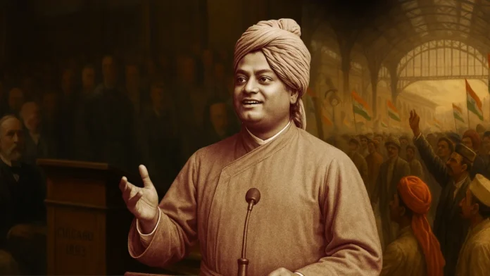 swami-vivekananda-chicago-speech स्वामी विवेकानंद का शिकागो विश्व धर्म सम्मेलन में भाषण