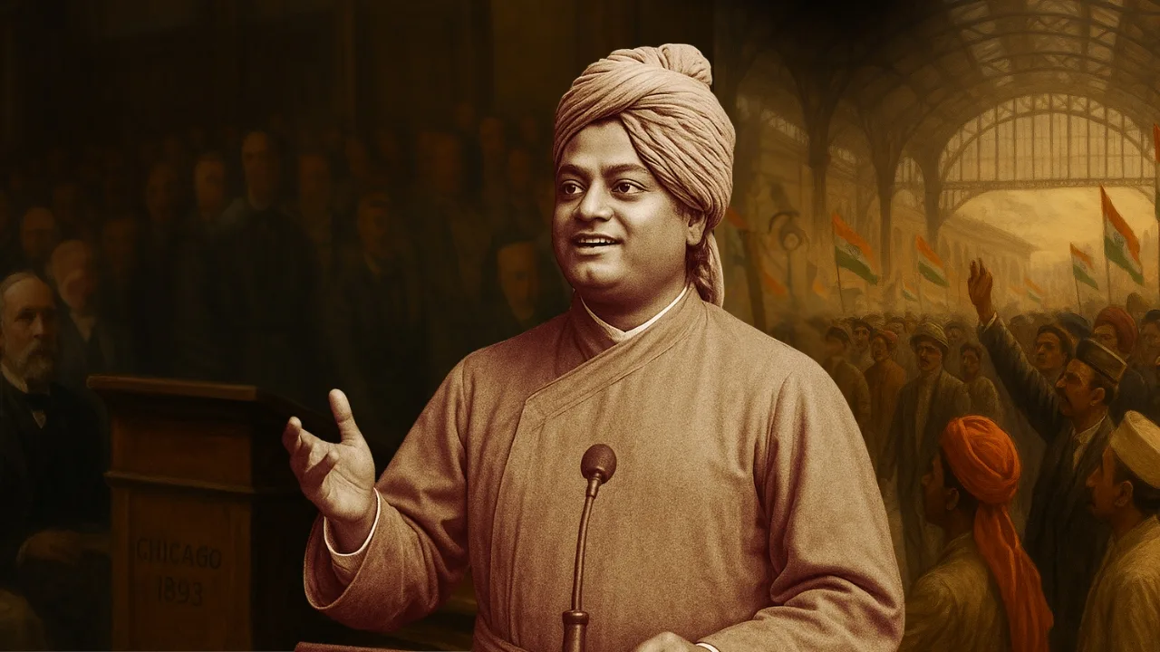 स्वामी विवेकानंद का शिकागो विश्व धर्म सम्मेलन में भाषण