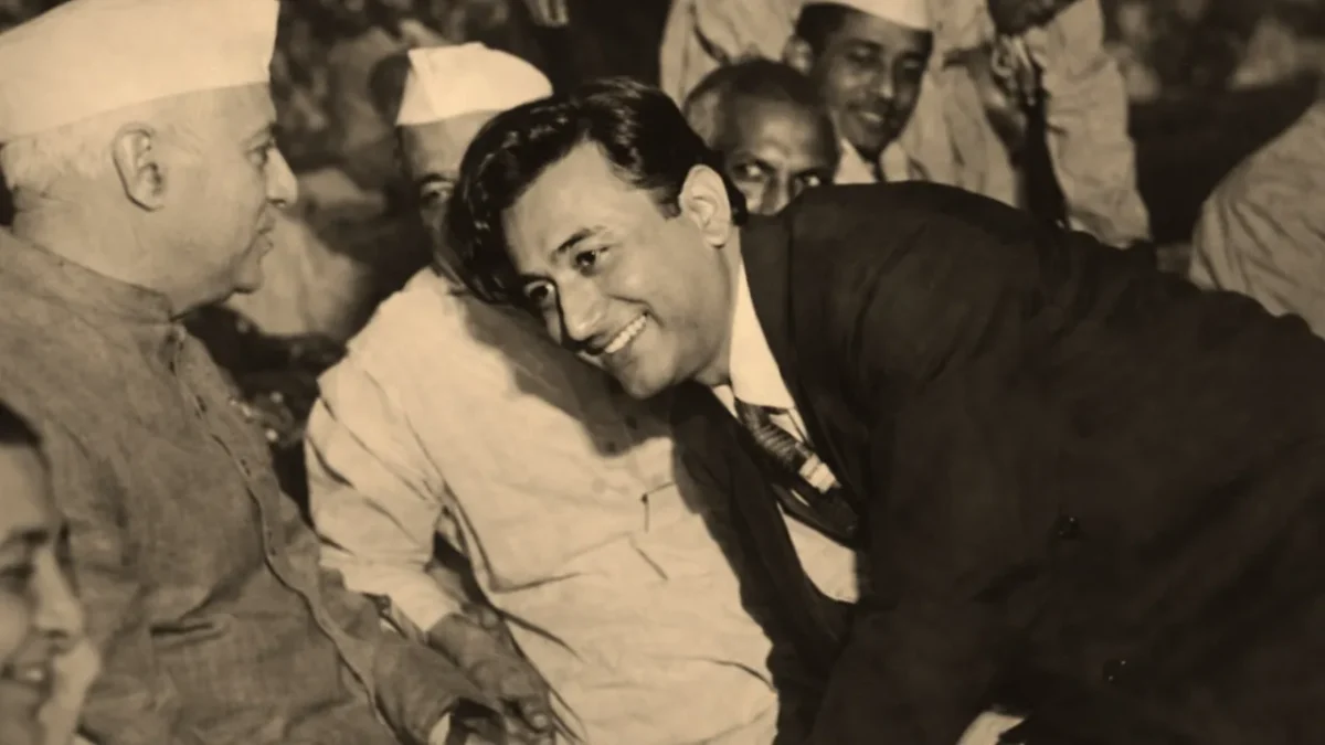 Dev Anand Political Party: Dev anand and Nehruji